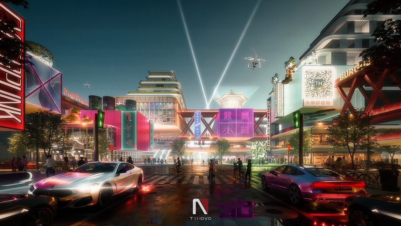 Enscape 渲染小合集（2021年度）——TINOVO（图ZMjg2NzEwNzYw） - 建筑/空间 - 站酷设计师TINOVO原创素材 - 站酷ZCOOL