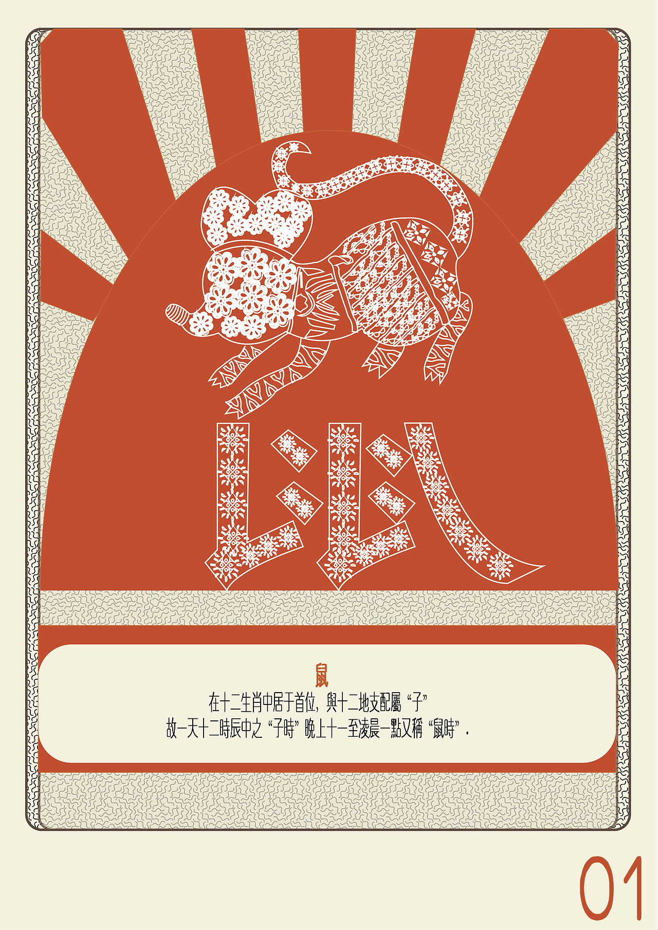 十二生肖字体设计