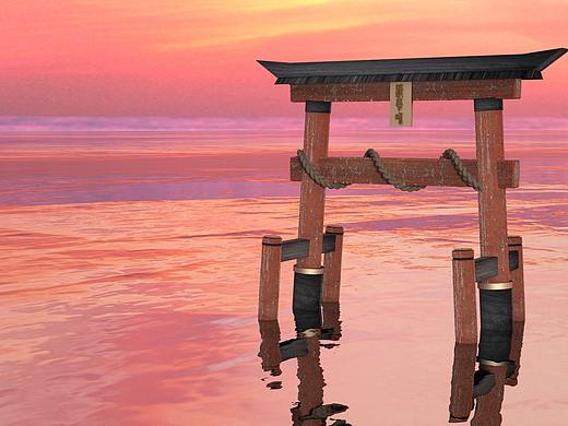 鳥居（個人主頁-ZNDc4NjMxMjA=） - 場景 - 站酷設計師L12里原創(chuàng)素材 - 站酷ZCOOL