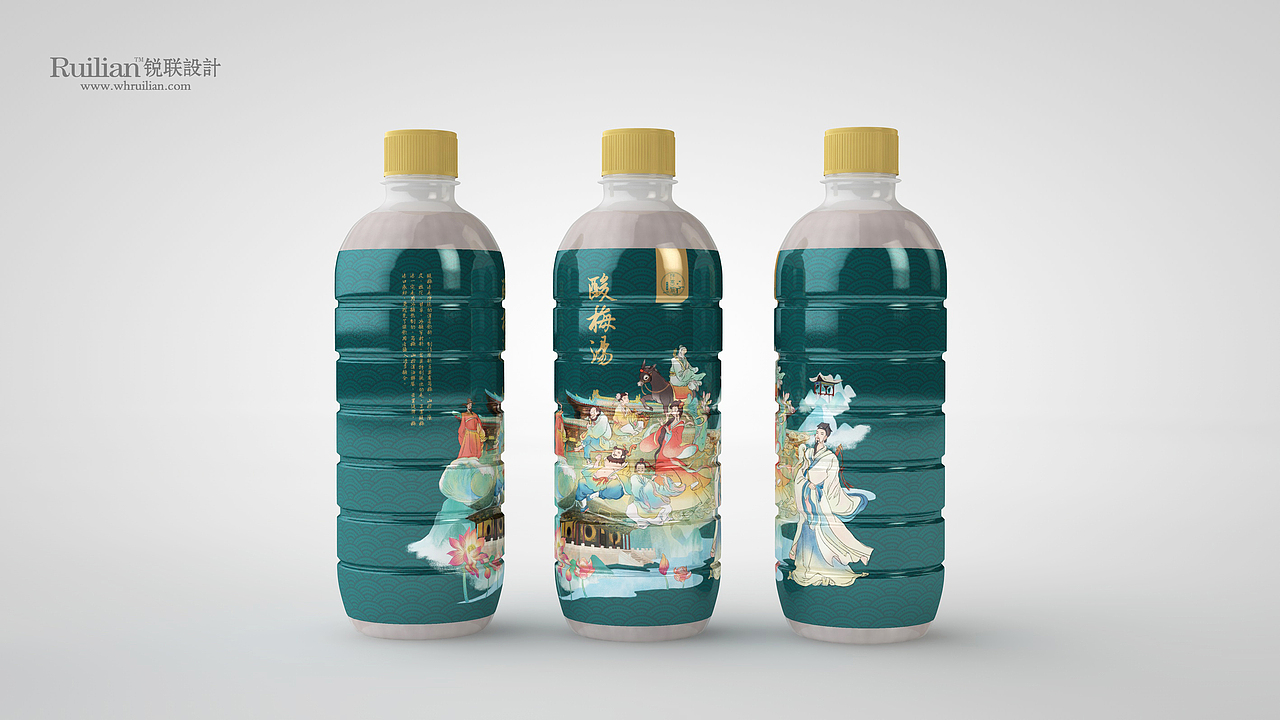 锐联品牌设计-酸梅汤饮料包装设计