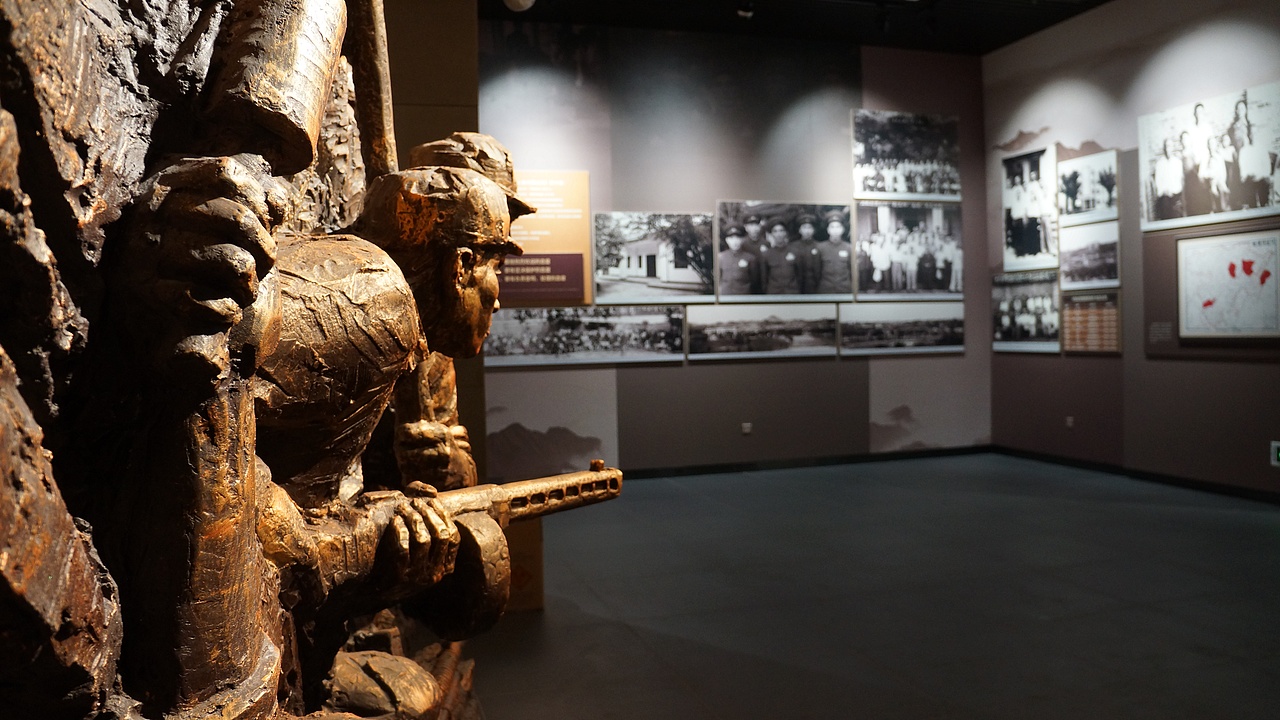 湖南益阳胡耀邦纪念馆（图ZMTczNDMzMzI4） - 展陈设计 - 站酷设计师wsm0102原创素材 - 站酷ZCOOL