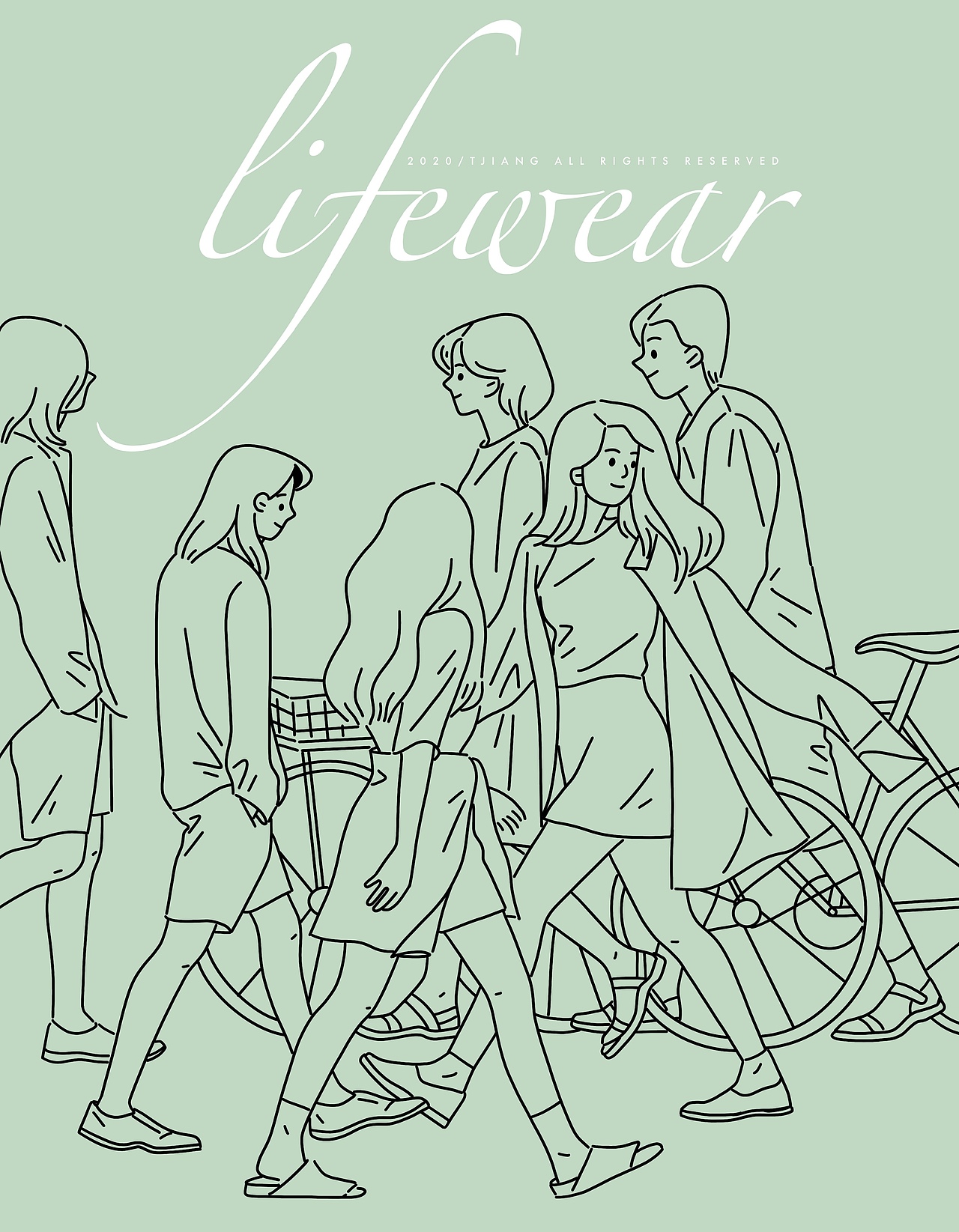 那些人 日涂卡（图ZMTk1OTU0MDMy） - 创作习作 - 站酷设计师TJIANG原创素材 - 站酷ZCOOL