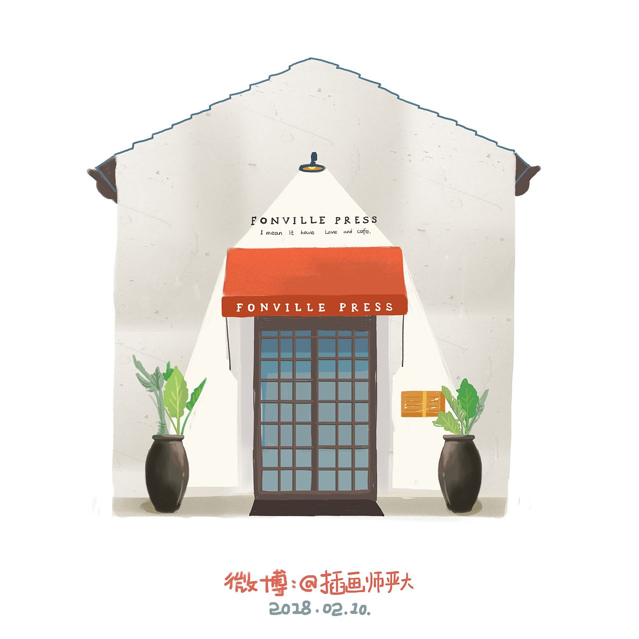 一堆可爱的小房子（图ZMTExODMwMTg0） - 创作习作 - 站酷设计师插画师严大原创素材 - 站酷ZCOOL