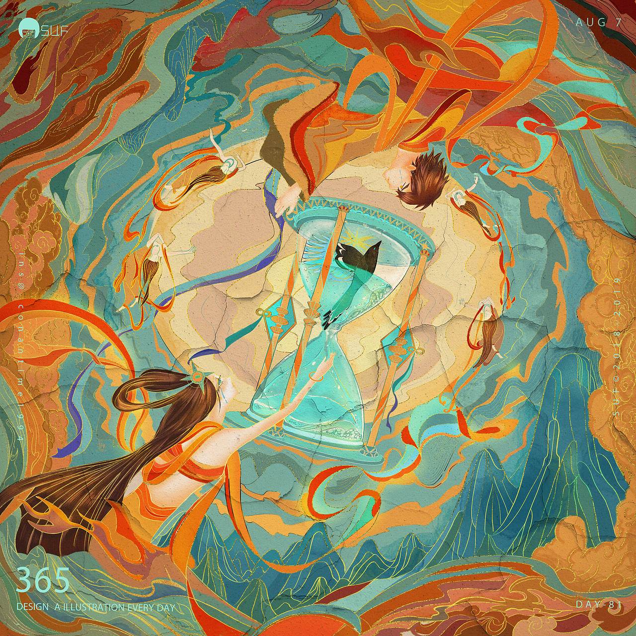 关于一些国风华丽派的练习稿