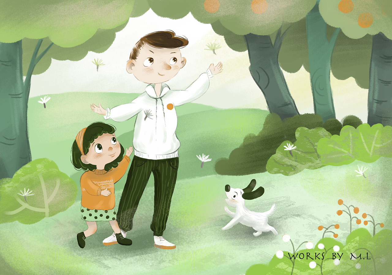 儿插:和爸爸一起的日子