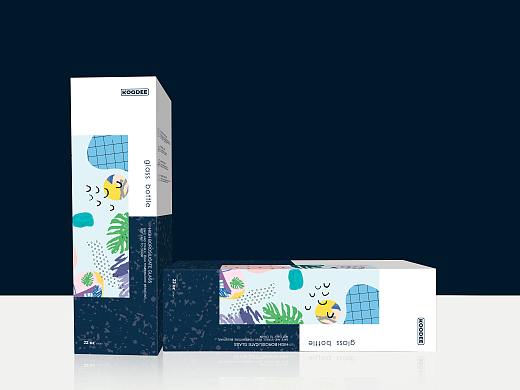 KOODEE  glass  bottle 包装盒