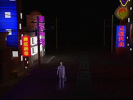 《半夜街道》C4D设计