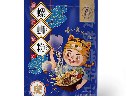 螺蛳粉插画