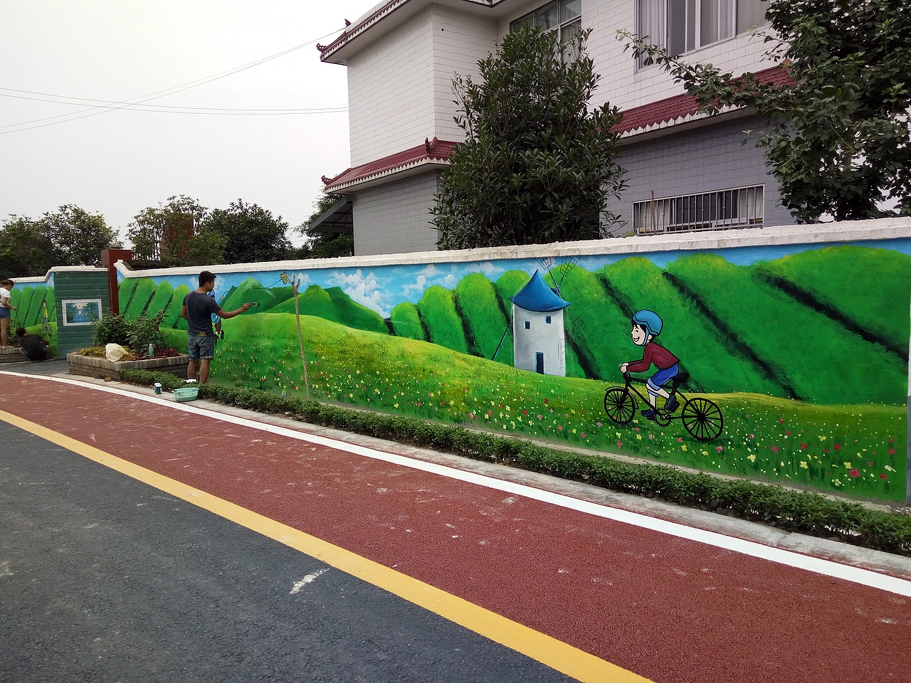新农村墙绘,乡村文化墙,社区墙绘,农村墙绘,文化墙