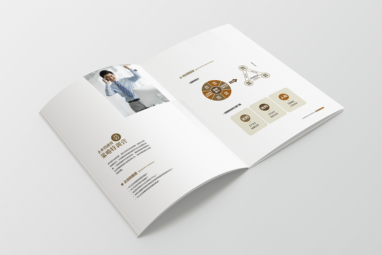 博商学院画册设计（图ZNjI0ODk0NDA=） - 书籍/画册 - 站酷设计师气场为王原创素材 - 站酷ZCOOL