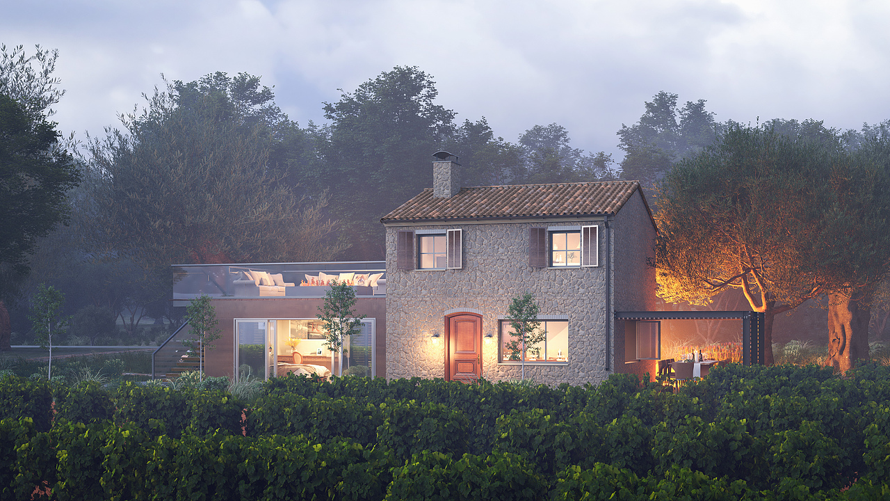 法国私人度假住宅（图ZMjQ0OTg2MDYw） - 家装设计 - 站酷设计师pony12原创素材 - 站酷ZCOOL