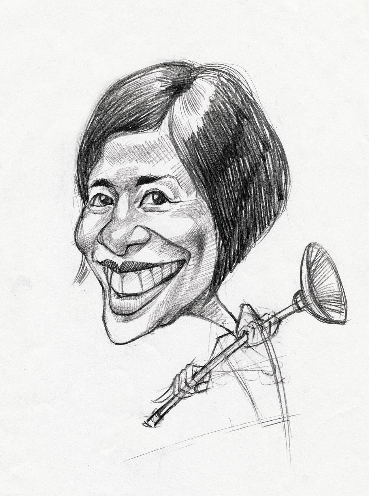 素描漫像大叔漫画似颜绘培训肖像漫画培训肖像漫画