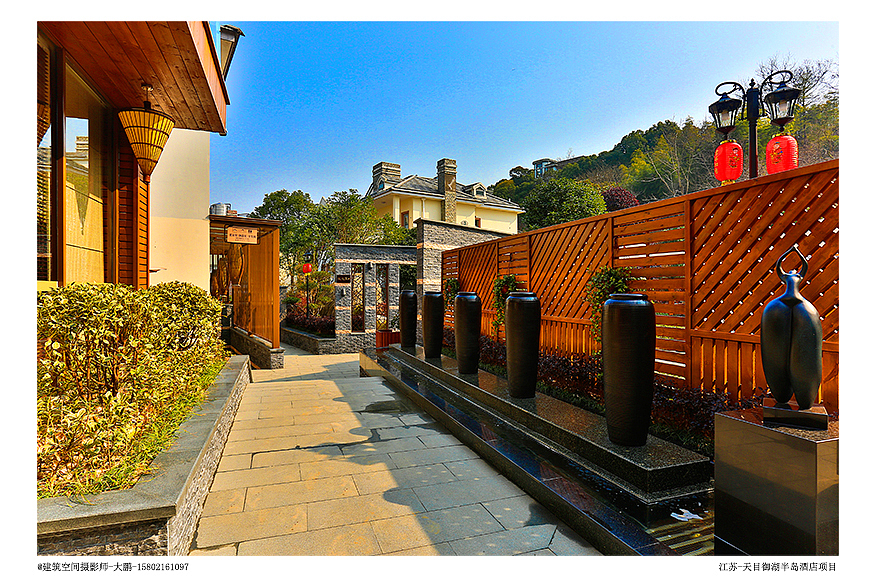 上海非著名建筑空间摄影师-大鹏--江苏-天目御湖半岛酒店项目