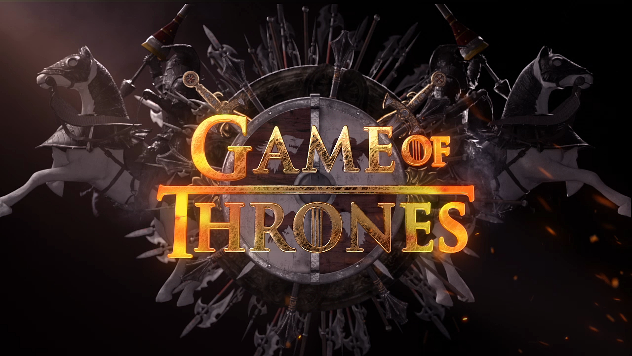 权力的游戏片头动画/c4d