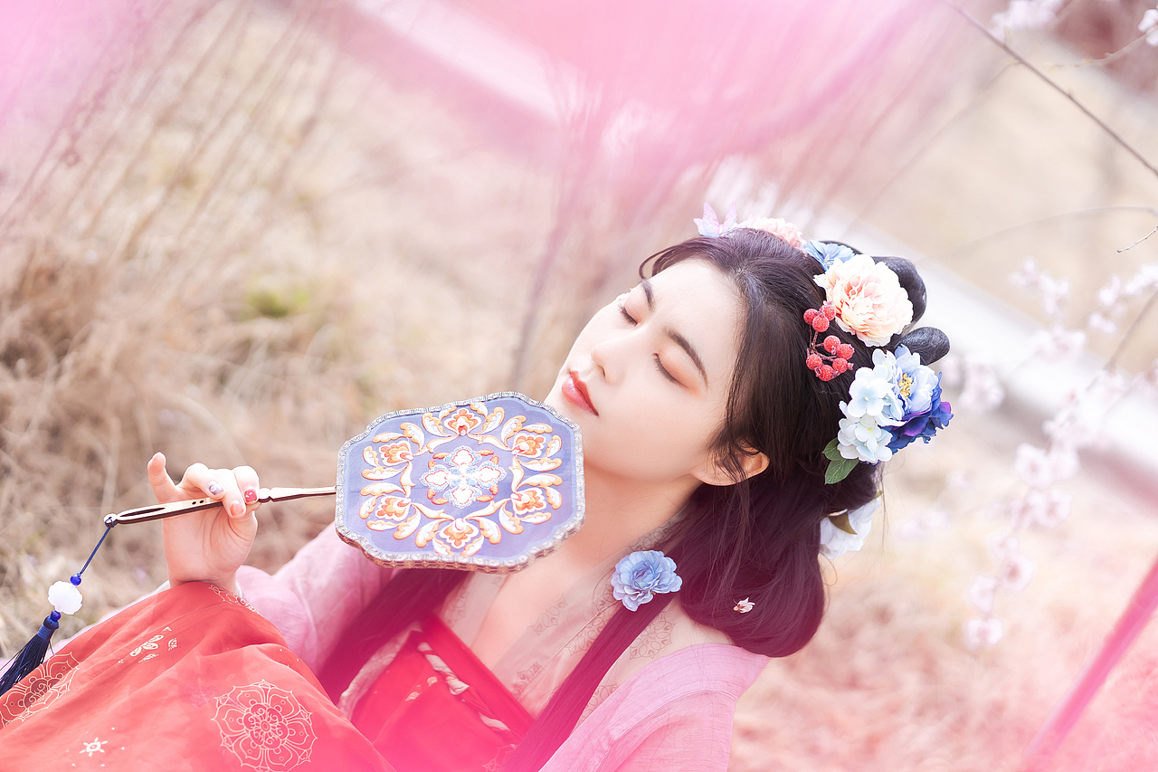 汉服 桃花