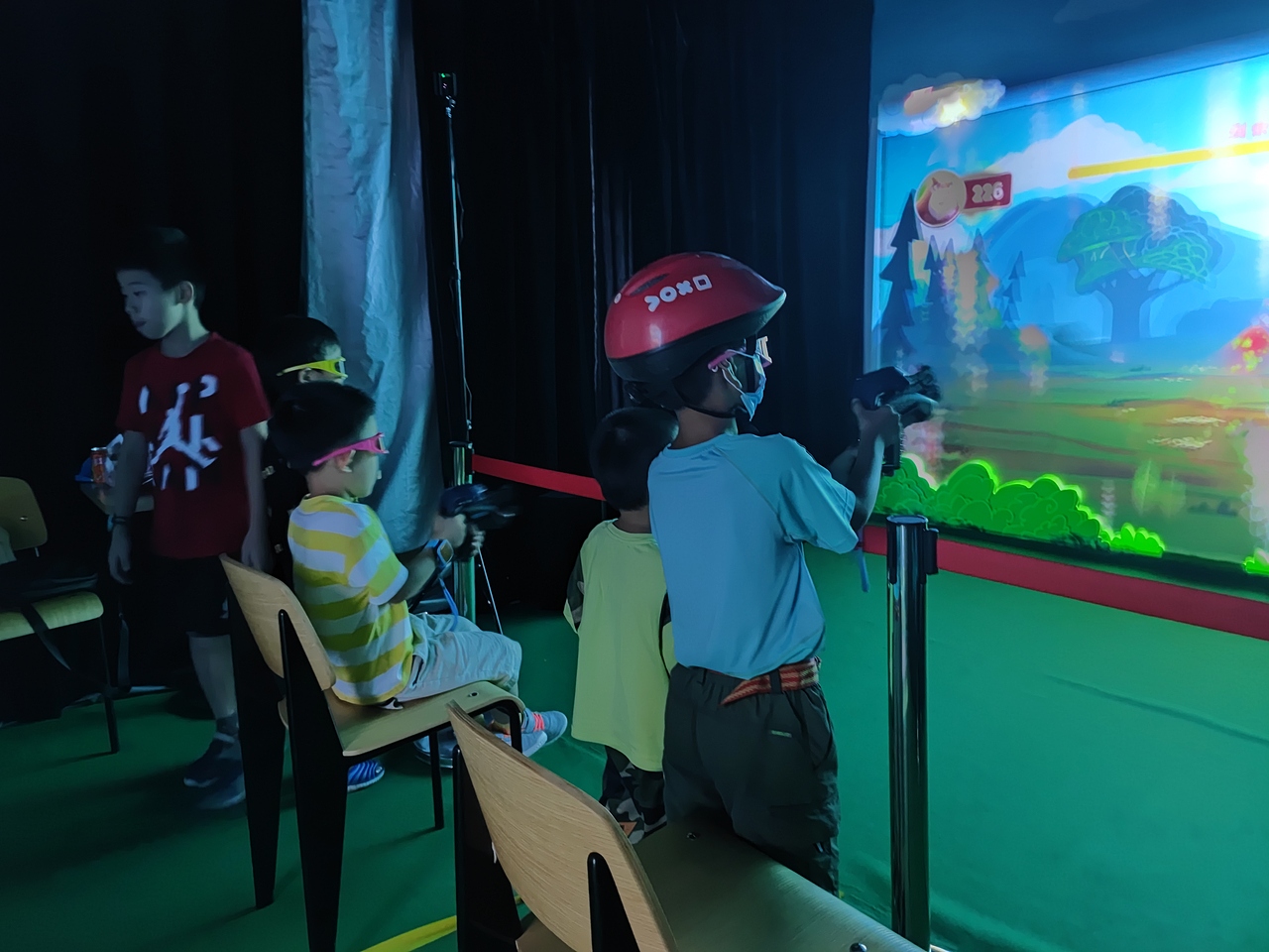 ndisplay立体交互投影项目-现场照片