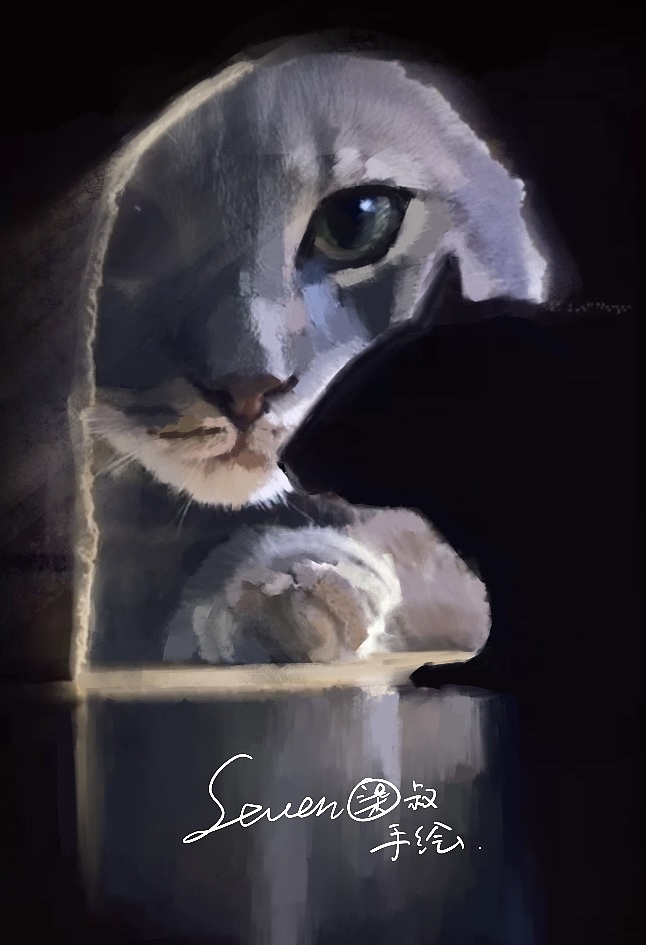 小動物（圖ZMjU1Nzc1NTk2） - 繪畫 - 站酷設(shè)計(jì)師藝者七叔原創(chuàng)素材 - 站酷ZCOOL