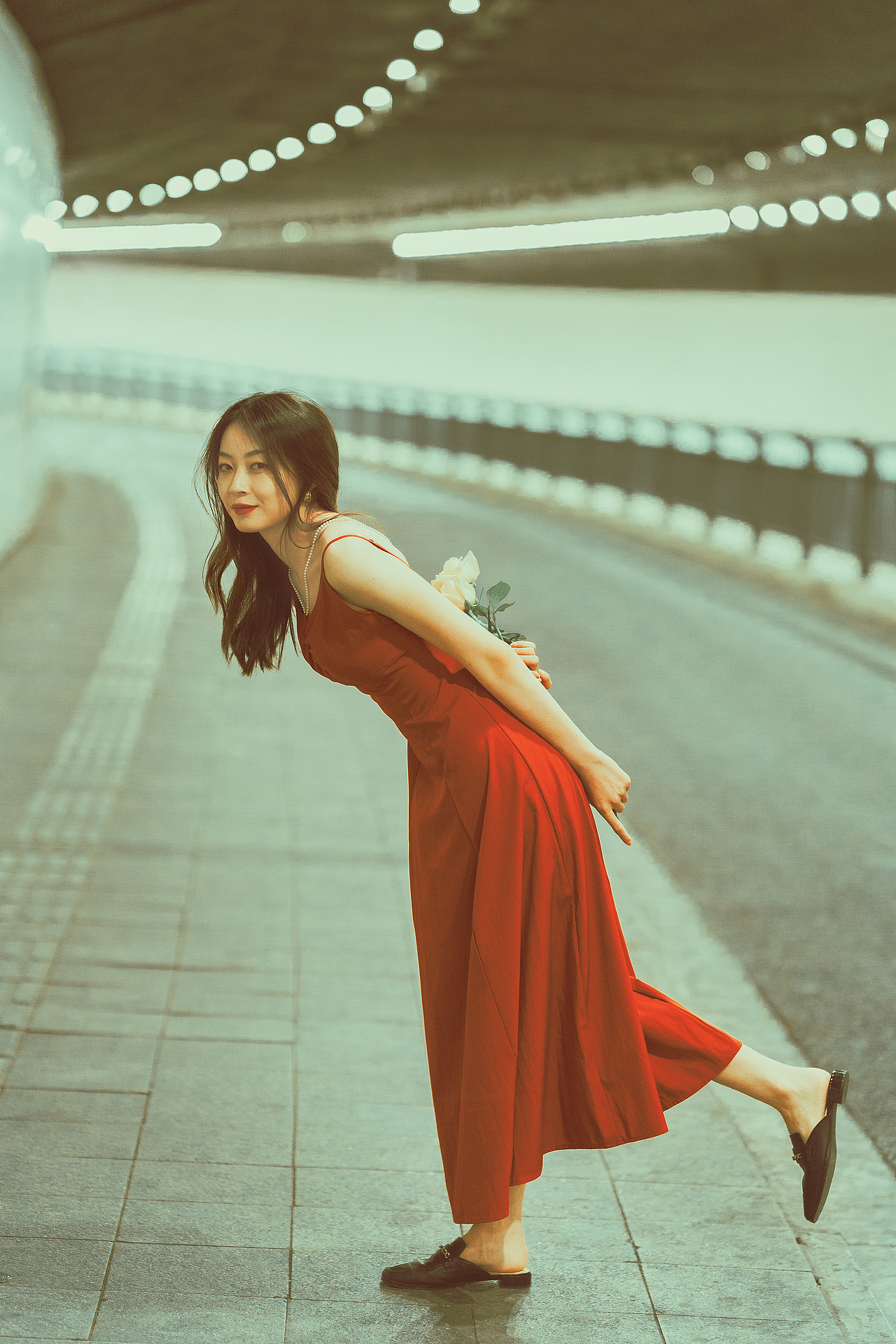 港风写真|隧道氛围感拉🈵