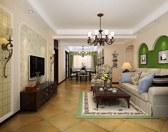 【朝阳首府】160平现代简约装修效果图