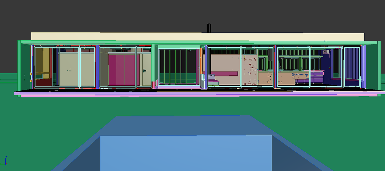 临摹国外建筑设计实景照片-金该课堂练习(上)