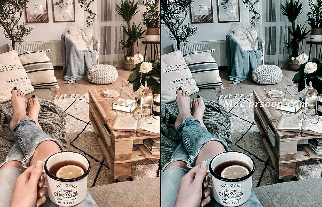 清晰通透居家摄影后期调色LR预设