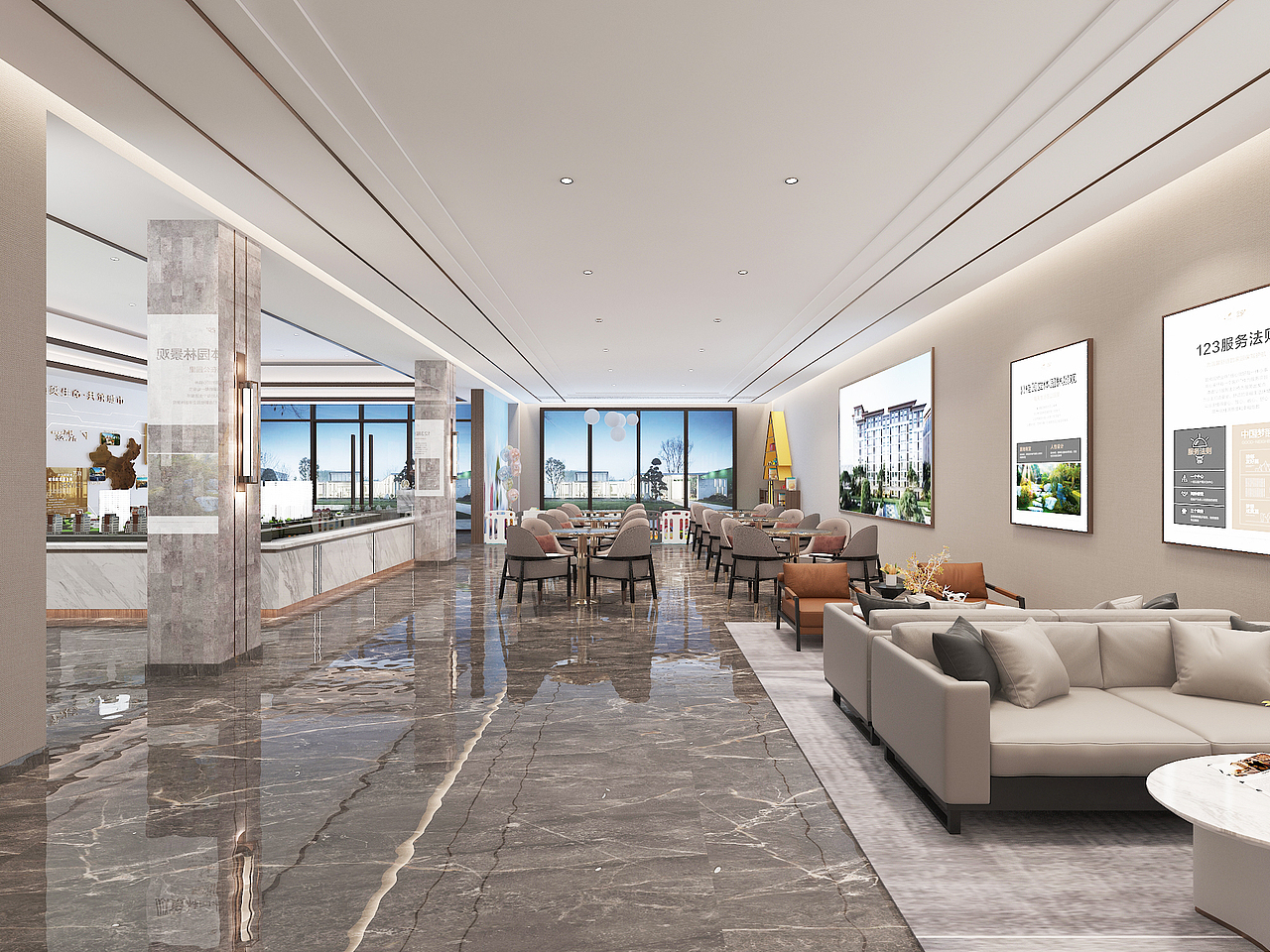 展厅形象设计★售楼处_悟哲设计_789-站酷zcool