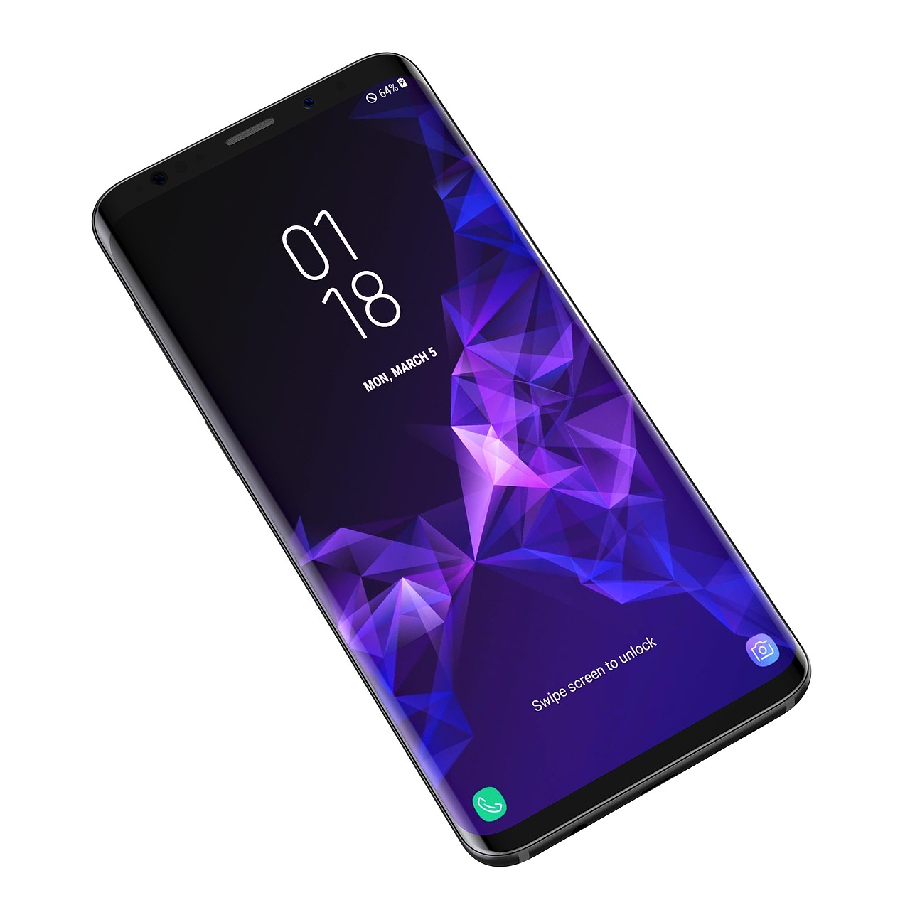SAMSUNG Galaxy S9+手机 — 渲染效果（图ZMTU0NTI2ODM2） - 电子产品 - 站酷设计师IdealArtist原创素材 - 站酷ZCOOL
