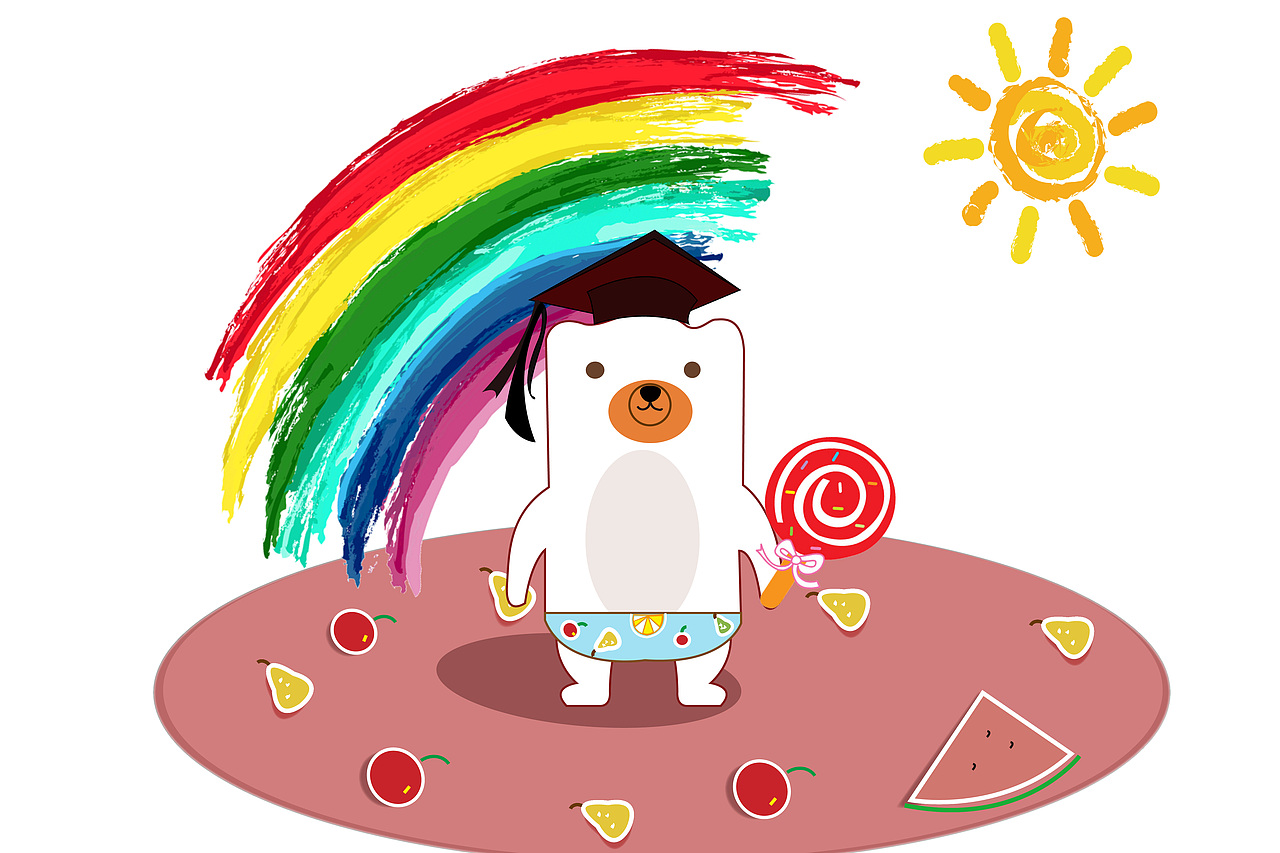 爱吃糖果的北极熊