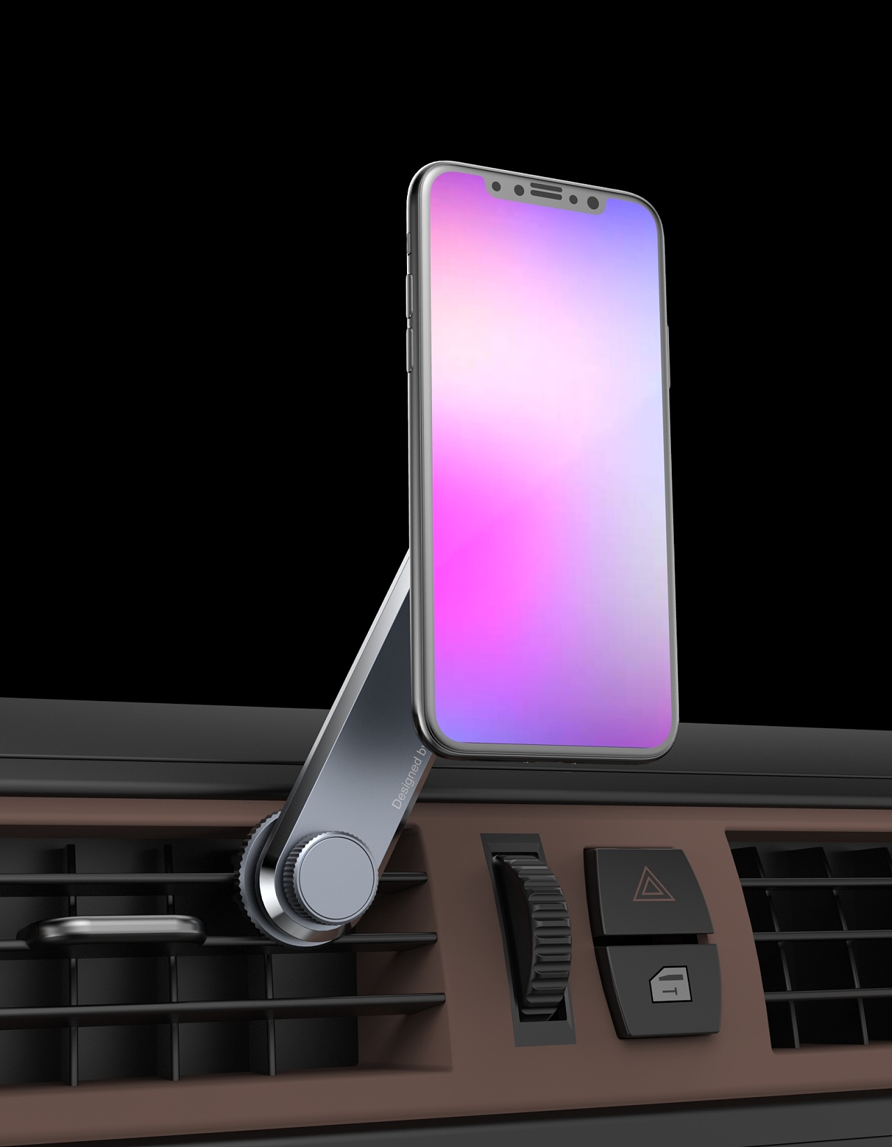 硅胶吸盘式360度汽车玻璃手机架新款创意多功能车载导航手机支架-阿里巴巴