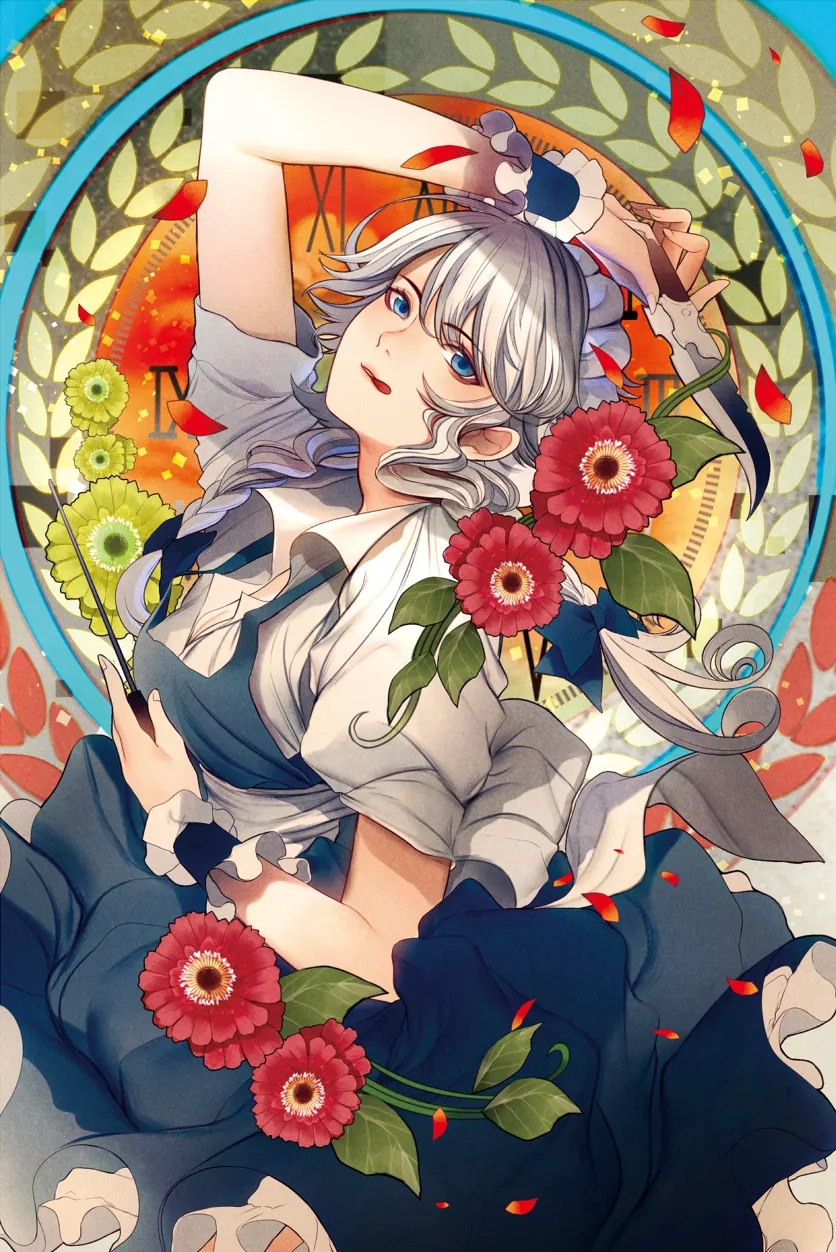 插画丨原画丨绘画丨日本画师月本葵插画作品|插画-动漫|资讯|cgwang