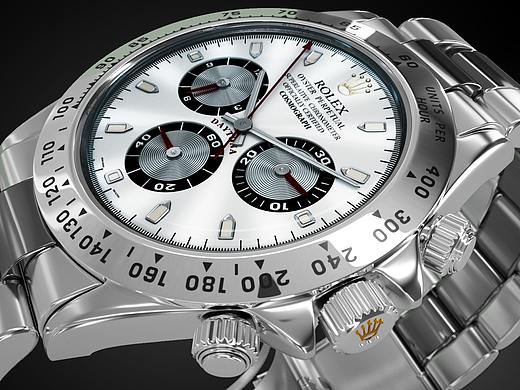 劳力士（Rolex） 手表   建模   可视化渲染