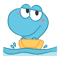 背书包的杰尼（图ZMjMyNzgxMTYw） - 网络表情 - 站酷设计师leassa原创素材 - 站酷ZCOOL