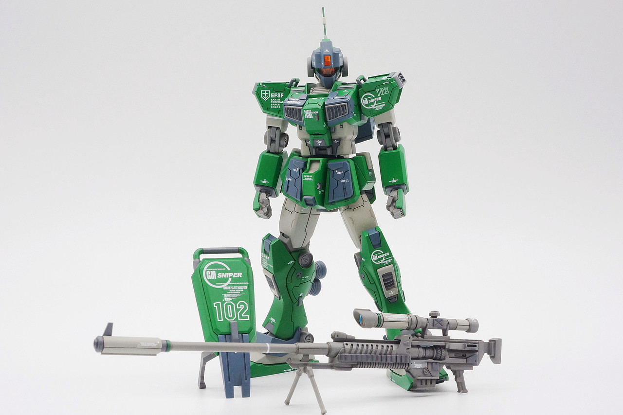 1/144 HGUC GM SNIPER CUSTOM（图ZMTM1NzkyOTM2） - 手办/模玩 - 站酷设计师小凸凸原创素材 - 站酷ZCOOL