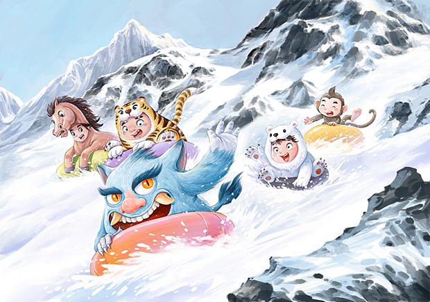 儿插绘本杂志 已出版商用（图ZMzI3MzMyMTgw） - 儿童插画 - 站酷设计师小树文创原创素材 - 站酷ZCOOL