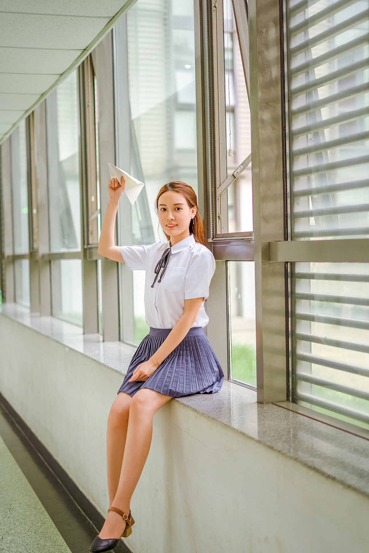 毕业季北体女生毕业照