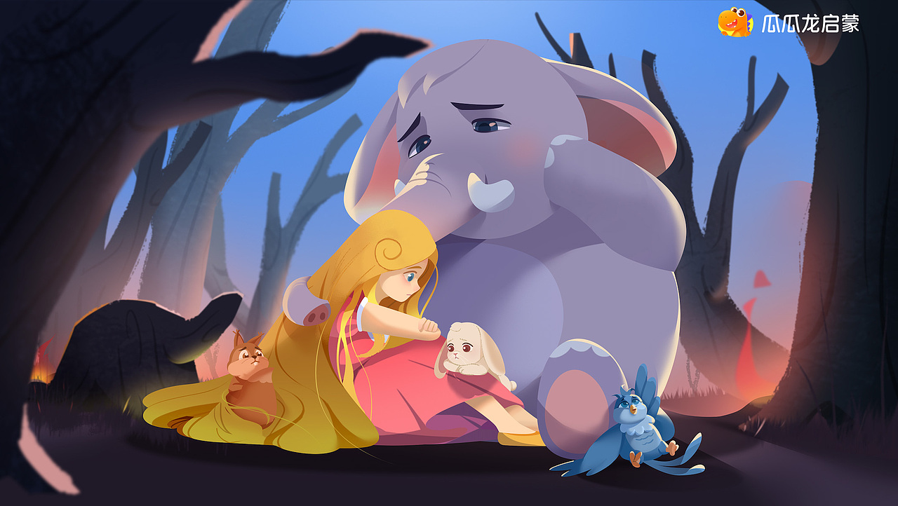 六一儿童节和瓜瓜龙一起畅游美术世界