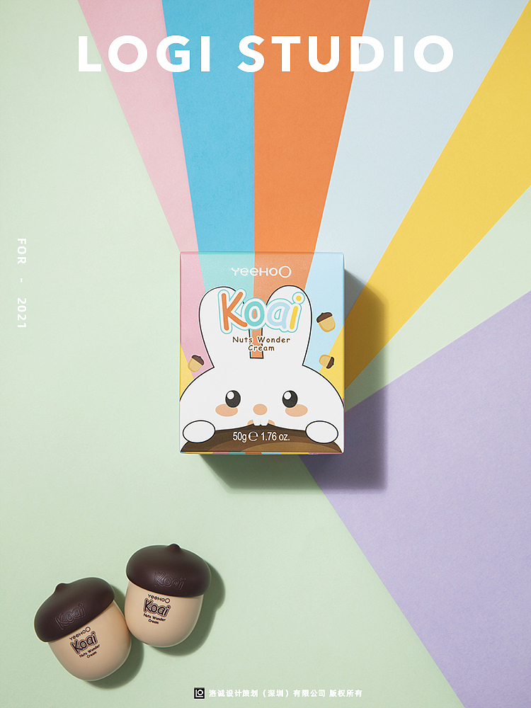 商业摄影 | Koai儿童面霜 X LOGI海报创意拍摄