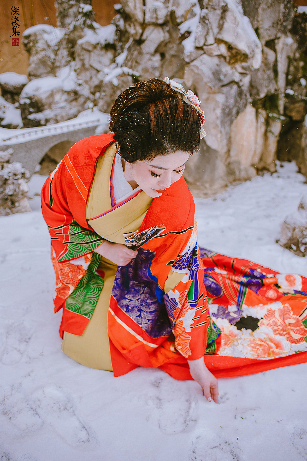 雪の华（图ZMTEyMzY0ODA4） - 人像摄影 - 站酷设计师LazyFish茶几原创素材 - 站酷ZCOOL