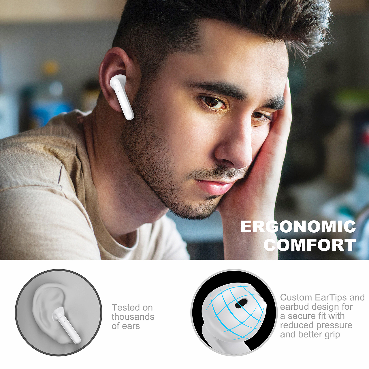 蓝牙耳机 建模渲染 聚光影像 亚马逊美工 产品摄影（图ZMjAzNjkzODQ0） - 电子产品 - 站酷设计师yehailin1212原创素材 - 站酷ZCOOL