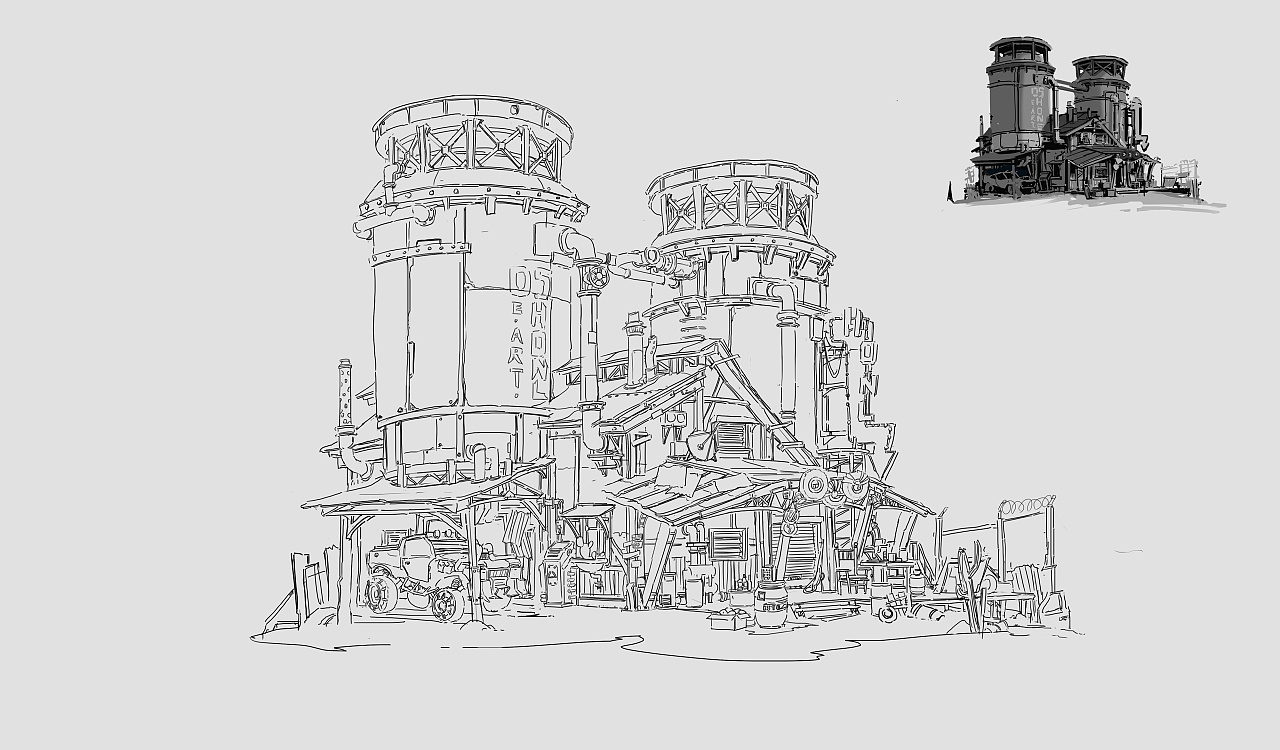 艺数绘助理讲师陈克凡新图《eart工厂》