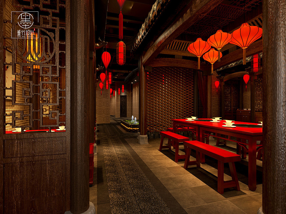 【炊二哥(台东店)】贵阳连锁火锅店设计公司