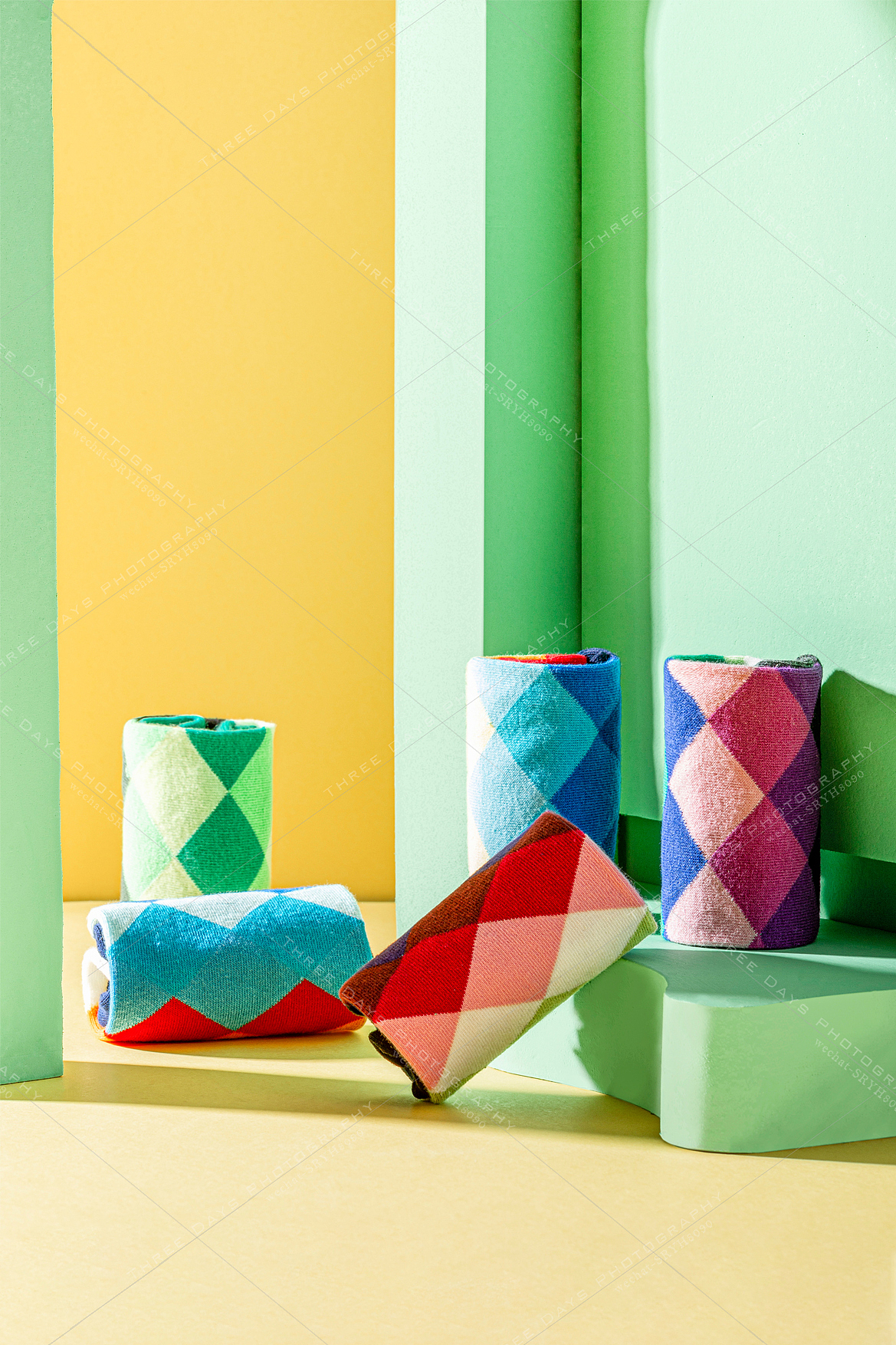 袜子|平凡物品的色彩艺术