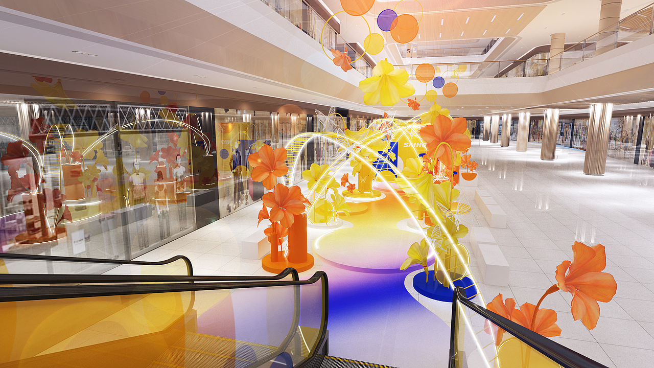 繁华有礼 成都世豪走秀（未中标）（图ZMjgyMDM2NTg0） - 场景 - 站酷设计师ZHAI_原创素材 - 站酷ZCOOL