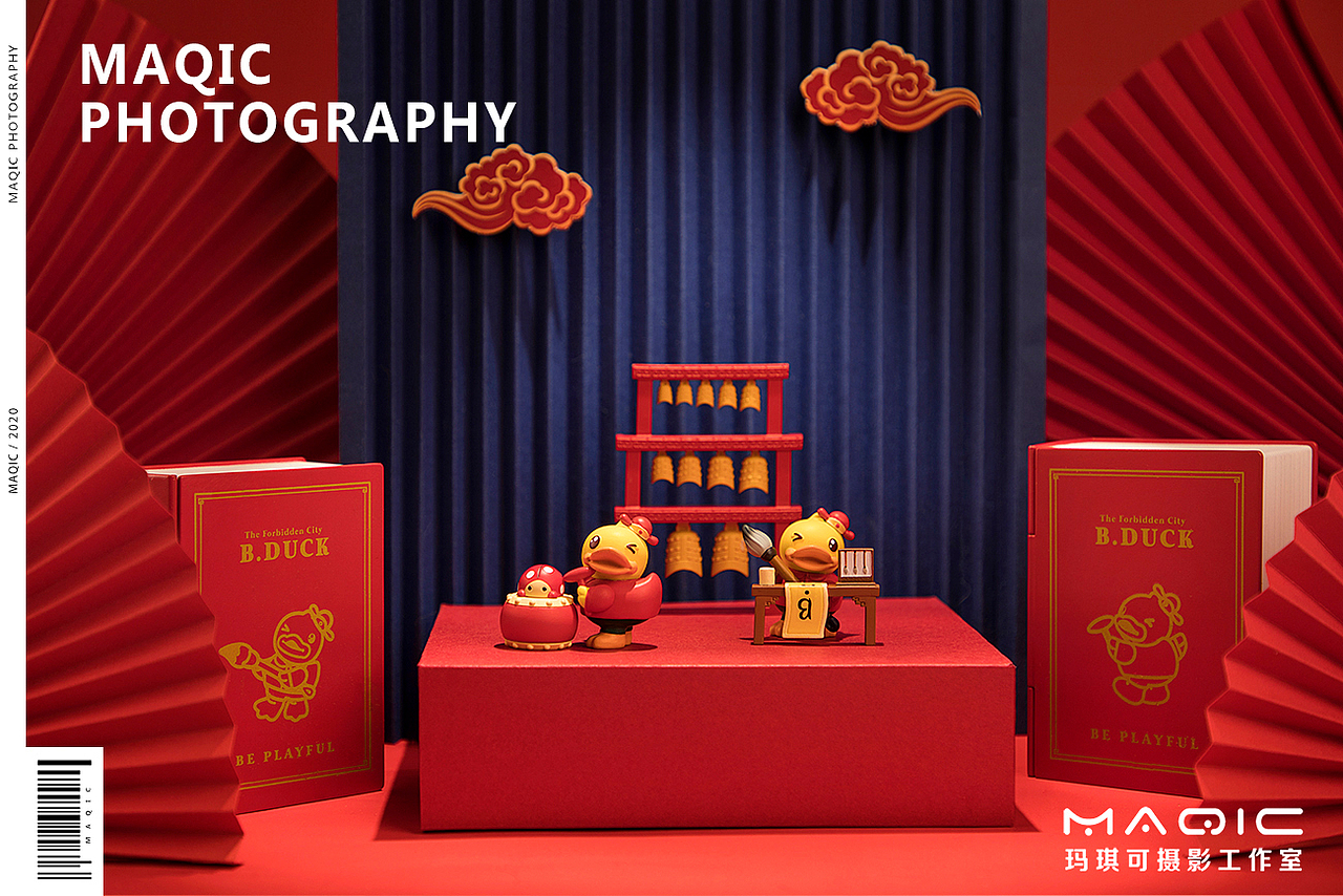 宫里有只小“皇”鸭——盲盒手办拍摄（图ZMjA1NDI0ODUy） - 产品摄影 - 站酷设计师玛琪可摄影原创素材 - 站酷ZCOOL