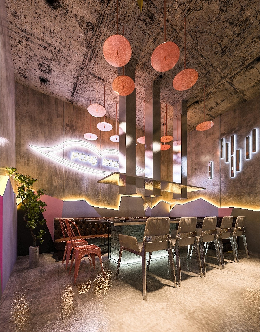 重金属工业餐厅