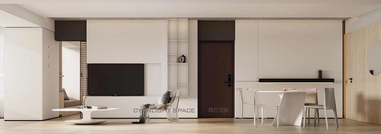 极简无主灯高级范（图ZMjkwNDQ2NDg4） - 家装设计 - 站酷设计师青芒空间表现原创素材 - 站酷ZCOOL