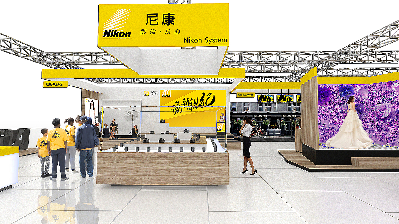 Nikon&Booth（图ZMTIwNTU3MTQ4） - 展陈设计 - 站酷设计师xiangqi原创素材 - 站酷ZCOOL