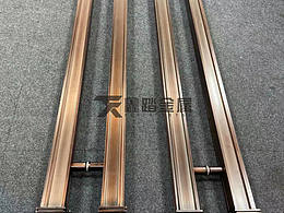 红古铜不锈钢拉手、304红古铜大门镀铜ktv把手营造新奇