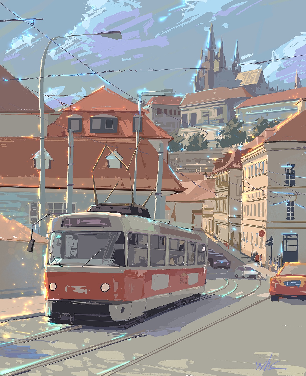 场景练习（图ZMjkzNzQ5NjU2） - 商业插画 - 站酷设计师T_的cha原创素材 - 站酷ZCOOL