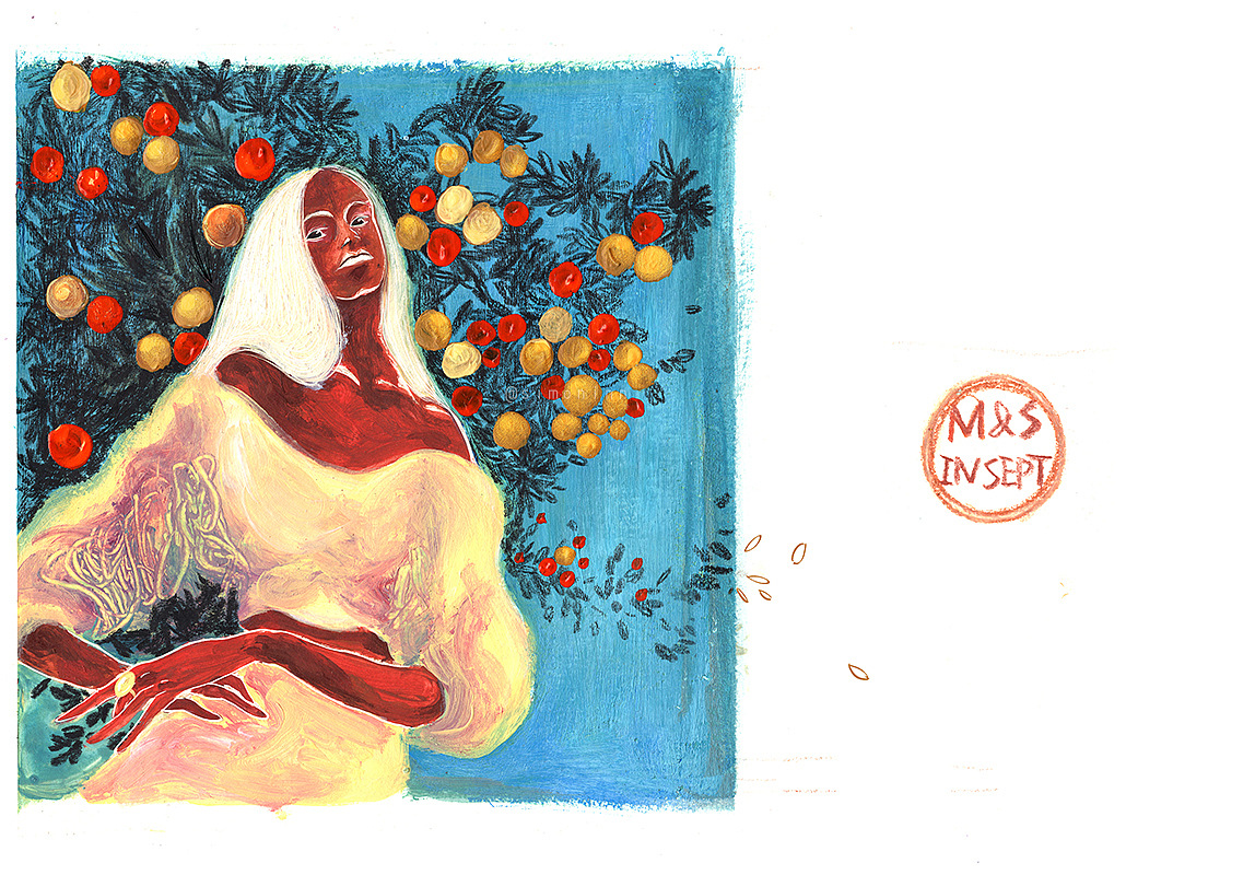 对话I［那些美好的，那些不存在的］（图ZNzExMjM2ODQ=） - 绘画 - 站酷设计师晚門原创素材 - 站酷ZCOOL